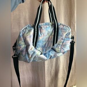 Pink Victoria’s Secret large gym bag